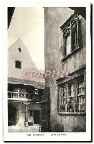 Cartes postales Riquewihr Cour Liebrich