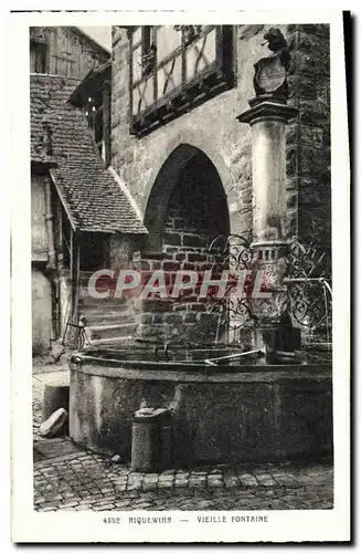 Cartes postales Riquewihr Vieille Fontaine