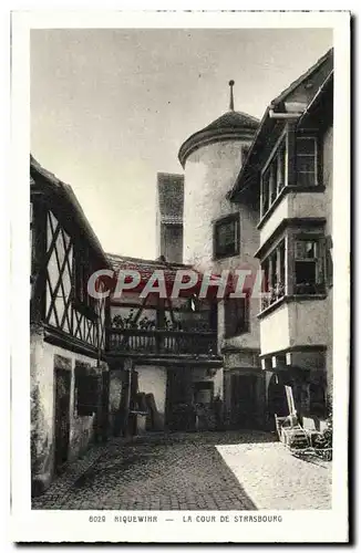 Cartes postales Riquewihr La Cour de Strasbourg