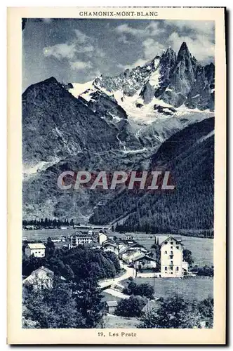 Cartes postales Chamonix Mont Blanc Les Pratz