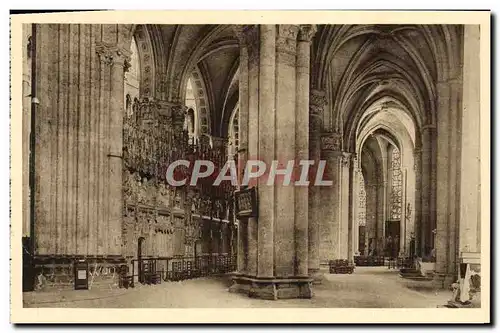 Cartes postales Chartres Interieur de la Cathedrale