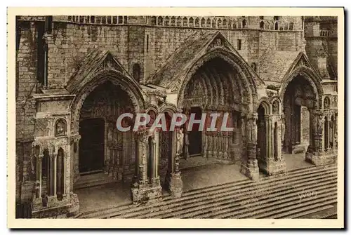 Cartes postales Chartres La Portail Nord