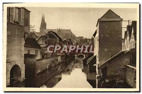 Ansichtskarte AK Chartres L&#39Eure au Pont St Hilaire