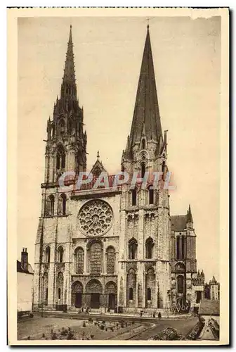 Cartes postales Chartres La Cathedrale