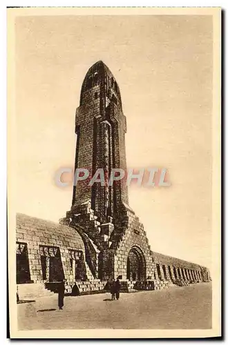 Cartes postales Douaumont La Phare de l'Ossuaire Militaria