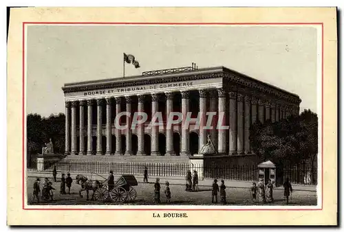 Cartes postales La Bourse Paris