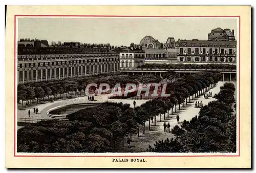 Cartes postales Palais Royal Paris