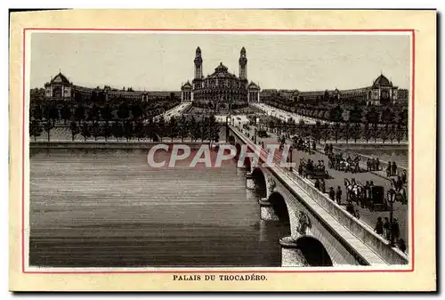 Cartes postales Palais du Trocadero Paris