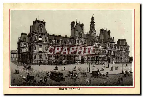 Cartes postales Hotel de Ville Paris