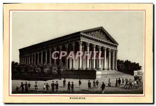 Cartes postales Madeleine Paris