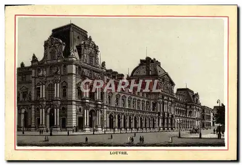 Cartes postales Louvre Paris