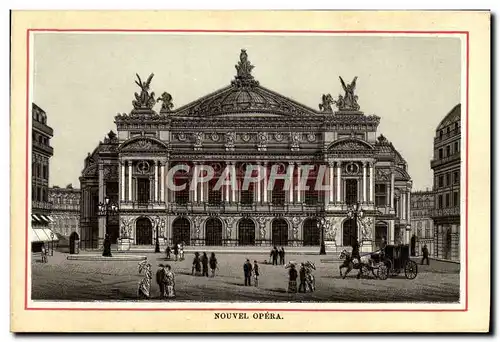 Cartes postales Nouvel Opera Paris