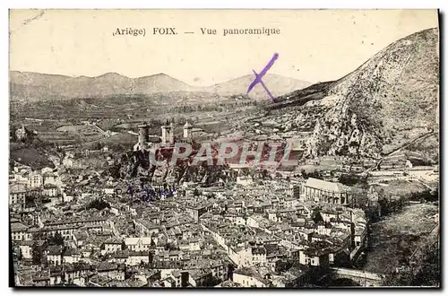 Cartes postales Foix Vue panoramique