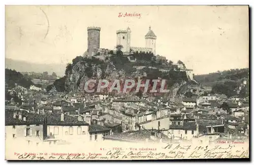 Cartes postales Foix Vue Generale