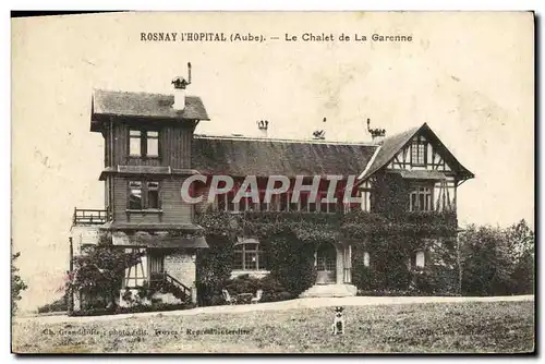 Ansichtskarte AK Rosnay l&#39Hopital Le Chalet de la Garenne