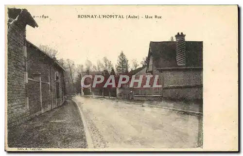 Cartes postales Rosnay l&#39Hopital Une Rue