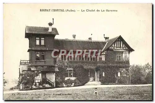 Ansichtskarte AK Rosnay l&#39Hopital Le Chalet de la Garenne