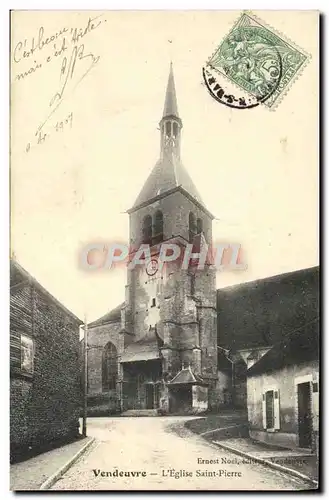 Cartes postales Vendeuvre L&#39Eglise Saint Pierre