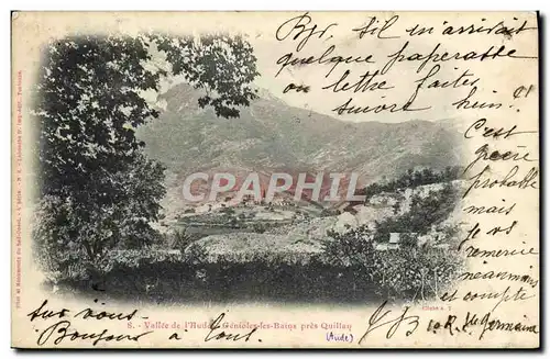 Cartes postales Vallee de d'Aude Genioles les Bains pres Quillan