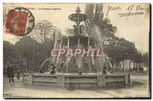 Cartes postales Troyes La Fontaine Argence