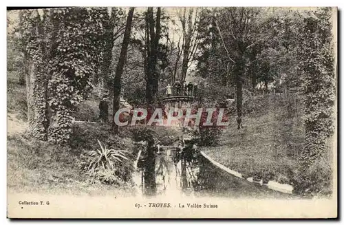 Cartes postales Troyes La Vallee Suisse