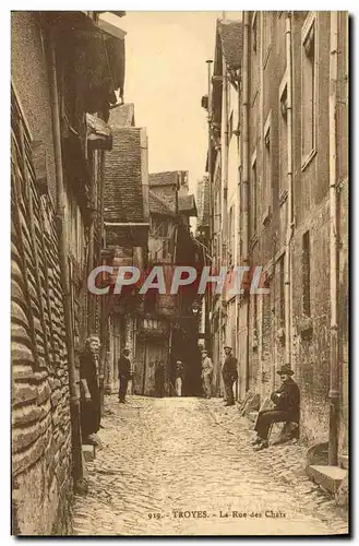 Cartes postales Troyes La Rue des Chats