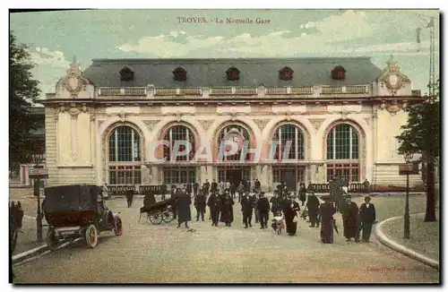 Cartes postales Troyes La Nouvelle Gare