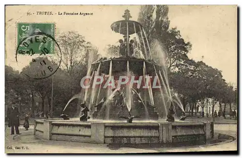 Cartes postales Troyes La Fontaine Argence