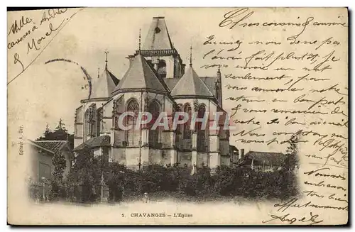 Cartes postales Chavanges L&#39Eglise