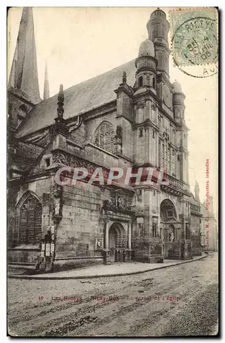 Cartes postales Les Riceys Le portail de l'eglise