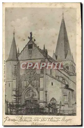 Cartes postales L&#39Huitre Portail historique de l&#39Eglise