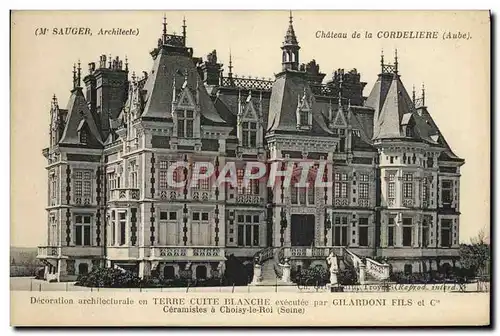 Cartes postales Chateau de la Cordeliere