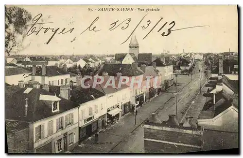 Cartes postales Sainte Savine Vue generale