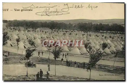 Cartes postales Camp de Mailly Vue generale Militaria