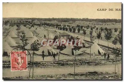 Cartes postales Camp de Mailly Militaria