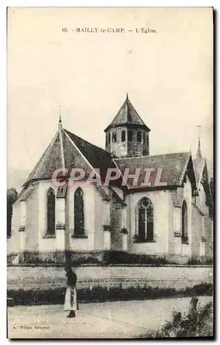 Cartes postales Mailly Le Camp L'Eglise