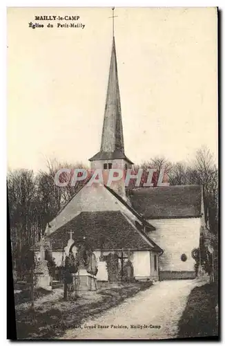 Ansichtskarte AK Mailly Le Camp Eglise du petit mailly