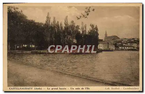 Cartes postales Castelnaudary le grand bassin un coin de i'lle