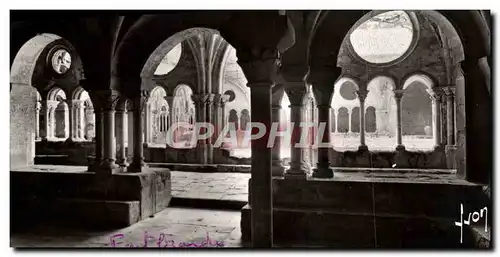 Cartes postales Abbaye de Fontfroide Narbonne Cloitre et salle capitulaire
