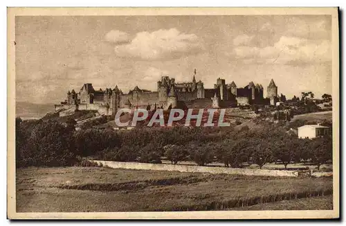 Cartes postales Carcassonne vue generale