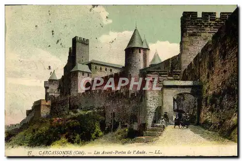 Cartes postales Carcassonne Les Avant portes de l&#39aude