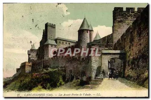Cartes postales Carcassonne Les Avant portes de l'aude