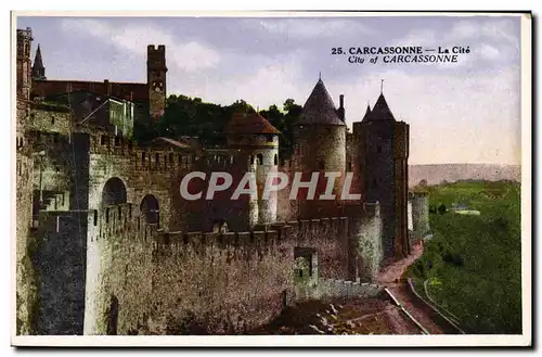 Cartes postales Carcassonne La cite