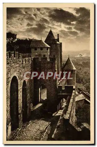 Ansichtskarte AK Carcassonne La Porte du senechal