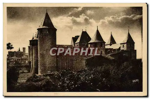 Cartes postales Carcassonne Le Chateau Comtal