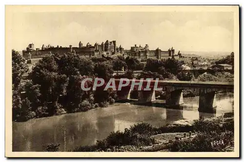 Cartes postales Carcassonne Vue d&#39ensemble de la cite