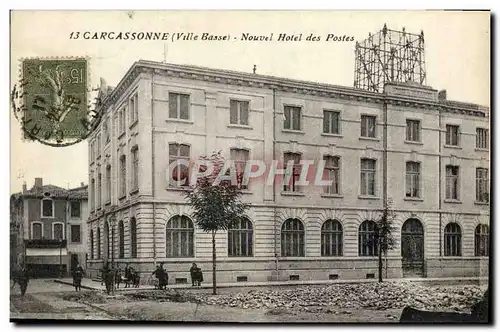 Cartes postales Carcassonne Nouvel hotel des postes