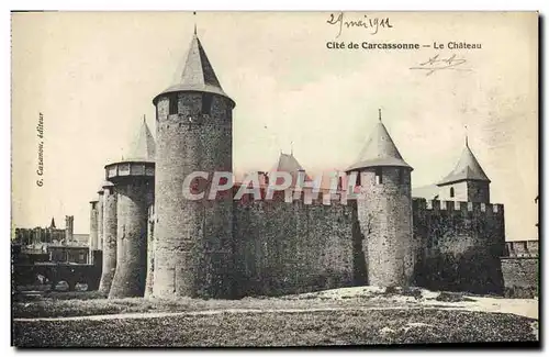 Cartes postales Cite de Carcassonne Le chateau