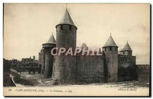 Cartes postales Carcassonne Le Chateau