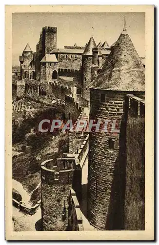 Cartes postales La Cite De Carcassonne Tour de l&#39inquisition